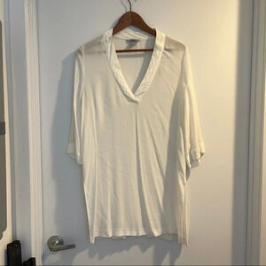 Tunic 14 long sleeves H&M white